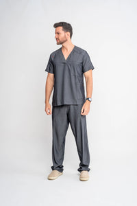 Scrub Masculino Felipe - Jeans Preto