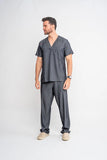 Scrub masculino Felipe cor jeans preto - foto 2
