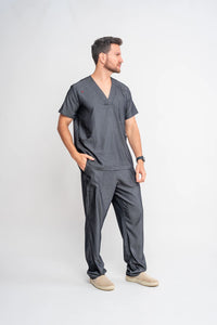 Scrub Masculino Felipe - Jeans Preto