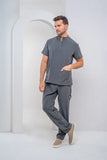 Scrub masculino Lucas cor chumbo - foto 1