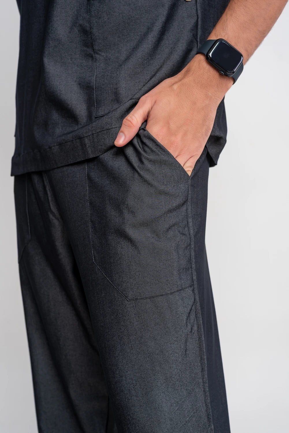 Scrub masculino Felipe cor jeans preto - foto 7