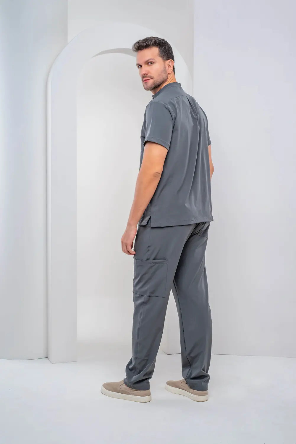 Scrub masculino André cor chumbo - foto 6