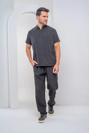 Scrub Masculino Lucas - Preto