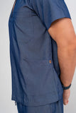 Scrub masculino Felipe cor jeans azul - foto 4