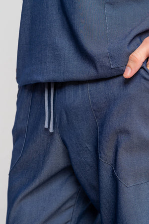 Scrub Masculino Felipe - Jeans Azul
