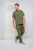 Scrub masculino Lucas cor verde escuro - foto 2