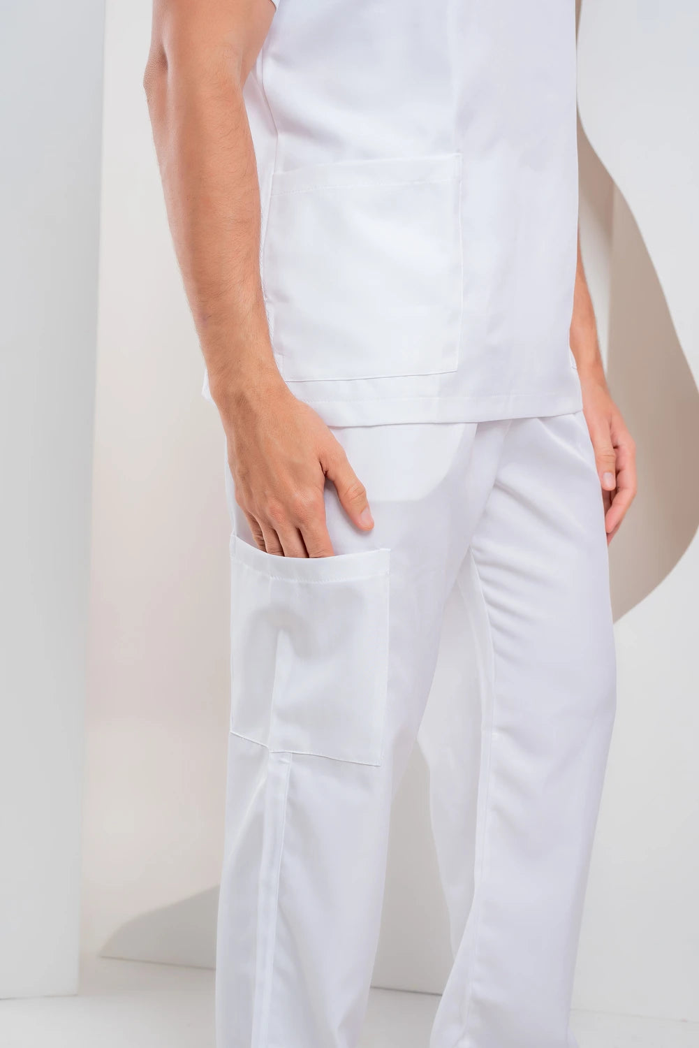 Scrub masculino André cor branco - foto 6