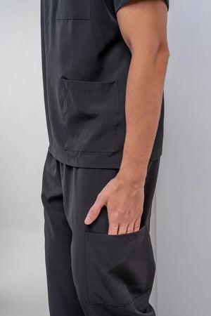 Scrub Masculino Lucas - Preto
