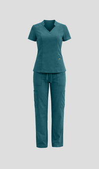 Scrub Feminino Val - Petroleo
