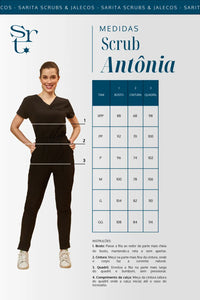 Scrub Feminino Antônia - Marinho