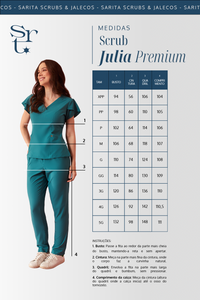 Scrub Feminino Julia Premium - Rose