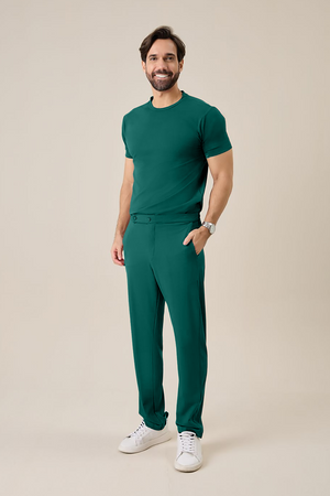 Scrub Masculino Gabriel  - Verde Folha