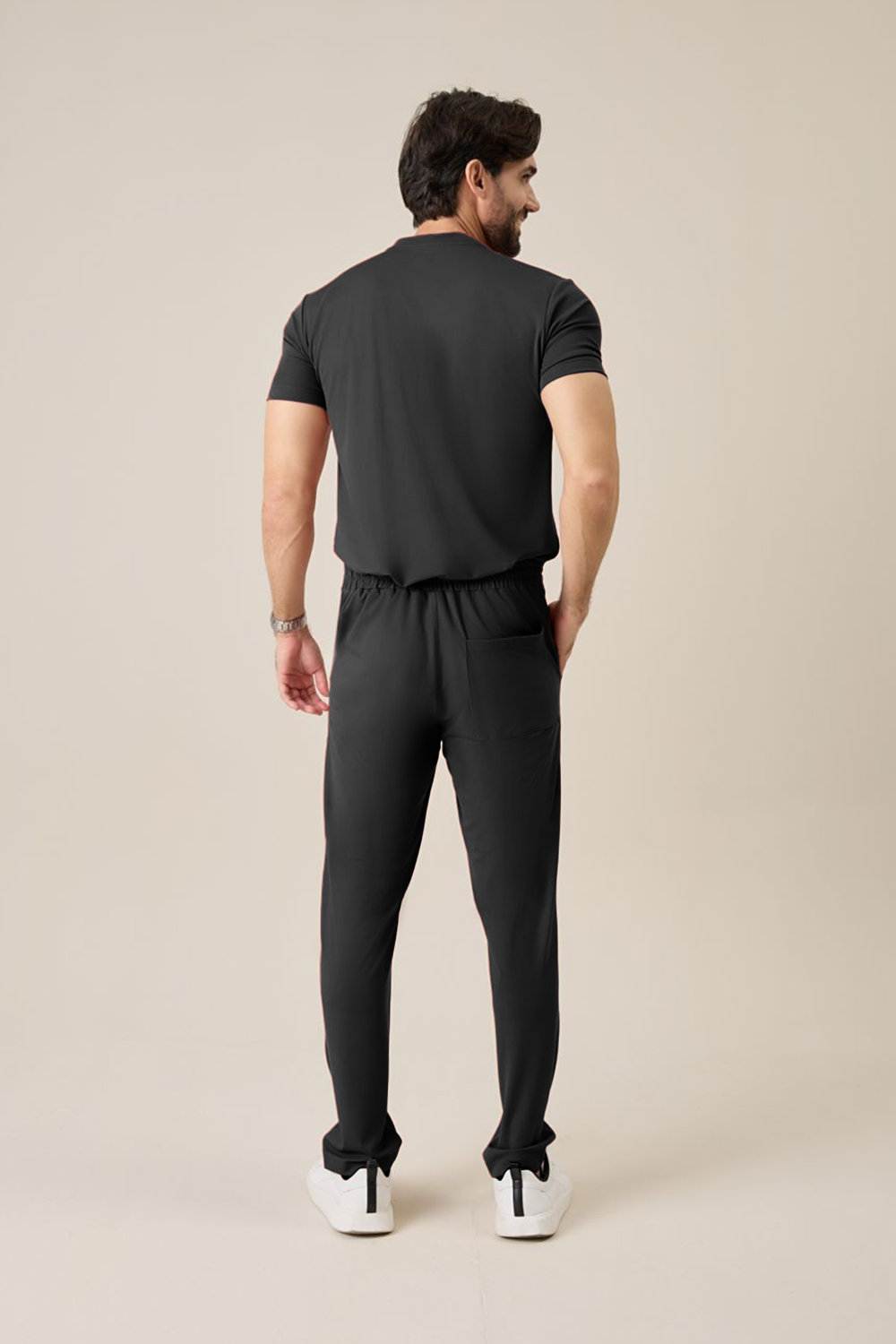 Scrub masculino Gabriel cor preto - foto 5