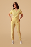Scrub feminino Clara cor amarelo - foto 1