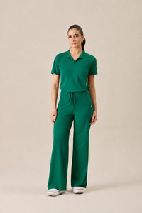 Scrub Feminino Ingrid  - Verde Folha