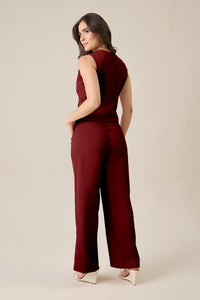 Conj. Feminino Aurora - Vinho
