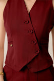 Conjunto feminino Aurora cor vinho - foto 3