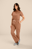 Scrub feminino Viviane cor avelã - foto 2