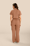 Scrub feminino Viviane cor avelã - foto 3