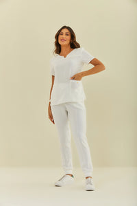 Scrub Feminino Fabiana - Off White