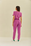 Scrub feminino Fabiana cor uva - foto 3