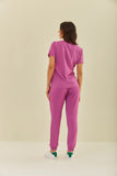 Scrub feminino Fabiana cor uva - foto 4