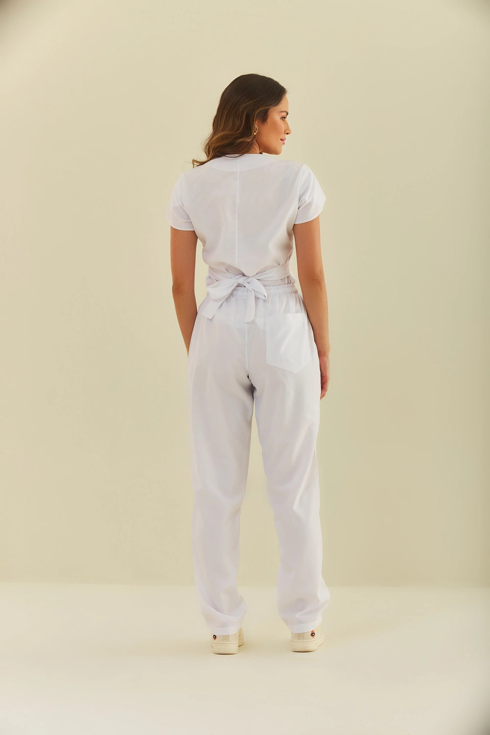 Scrub feminino Julia cor branco - foto 5