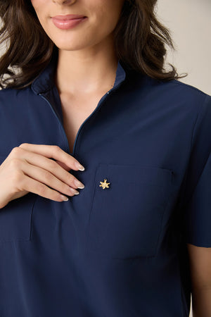 Scrub Feminino Yara - Marinho