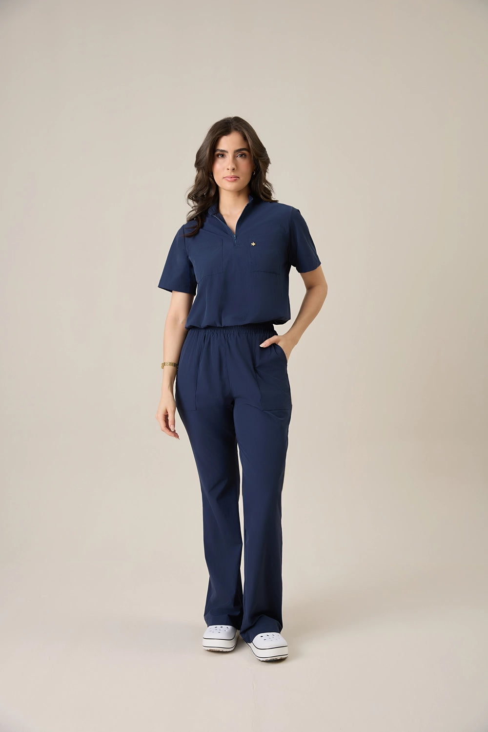 Scrub feminino Yara cor marinho - foto 1