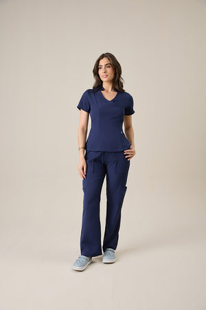 Scrub Feminino Val - Marinho