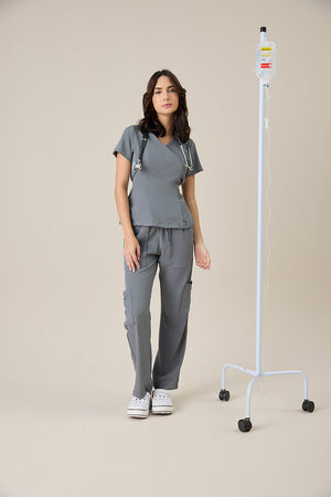 Scrub Feminino Val - Grafite