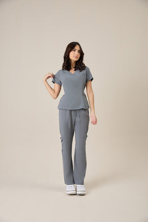 Scrub Feminino Val - Grafite