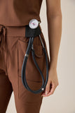 Scrub feminino Beatriz cor chocolate - foto 8