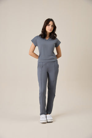 Scrub feminino Sheryda - Grafite