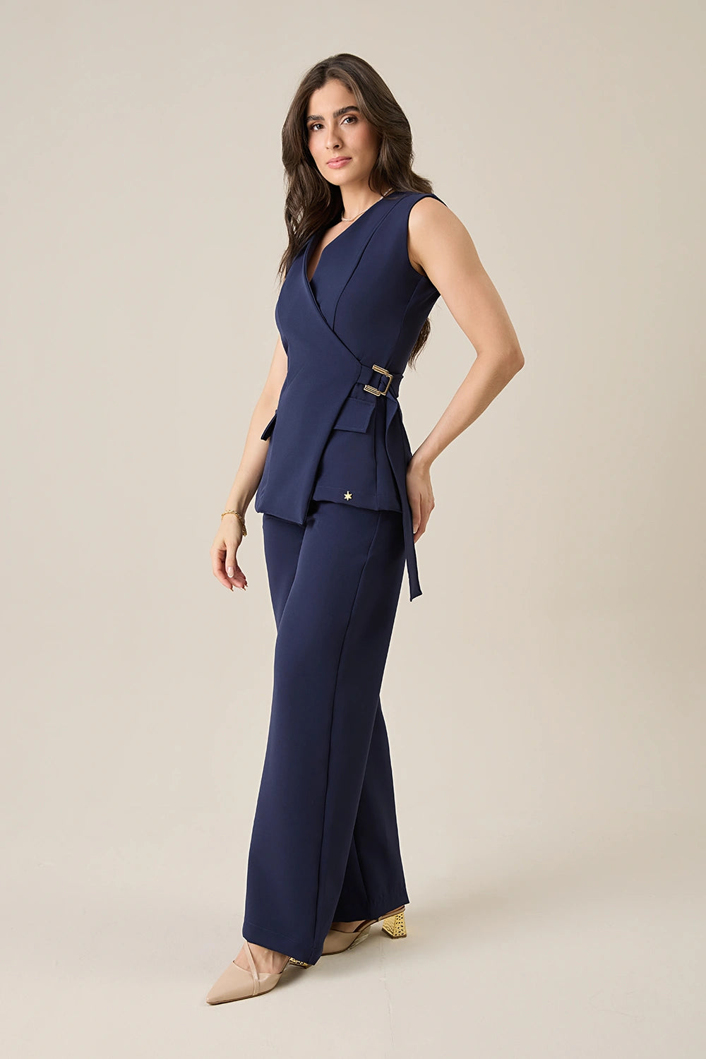 Conjunto feminino Maitê cor marinho - foto 4