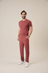 Scrub Masculino Gabriel  - Chocolate