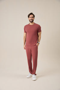 Scrub Masculino Gabriel  - Chocolate