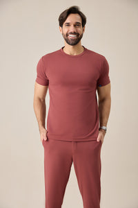 Scrub Masculino Gabriel  - Chocolate