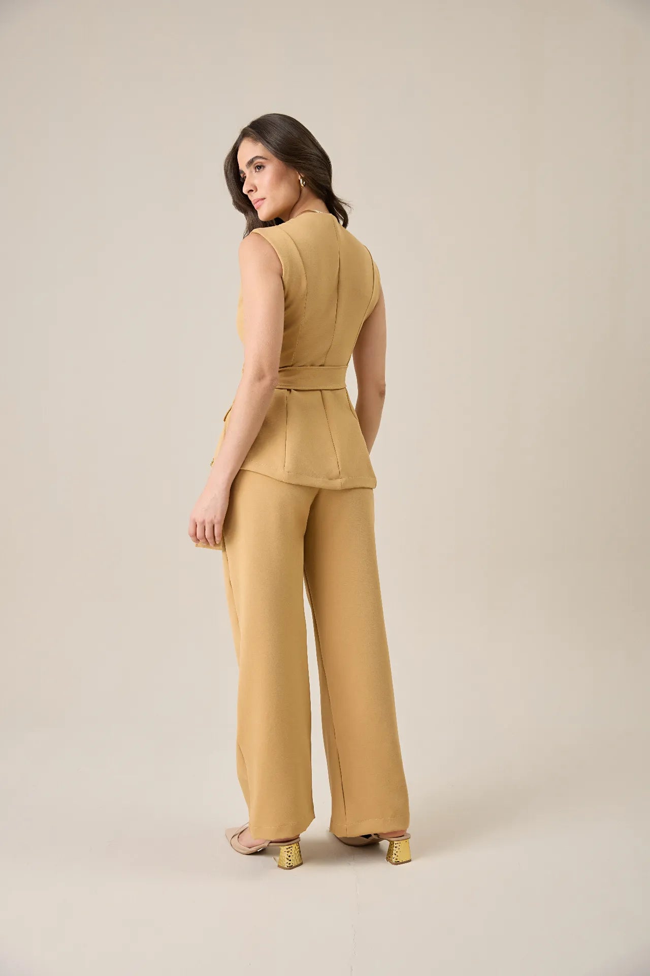 Conjunto feminino Maitê cor bege - foto 8