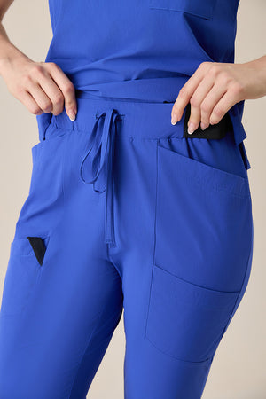 Scrub Feminino Beatriz - Azul Bic