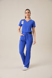 Scrub feminino Beatriz cor azul bic - foto 7