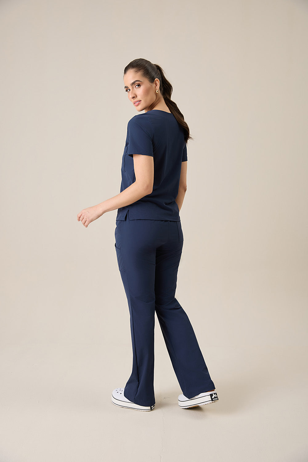 Scrub feminino Beatriz cor marinho - foto 4