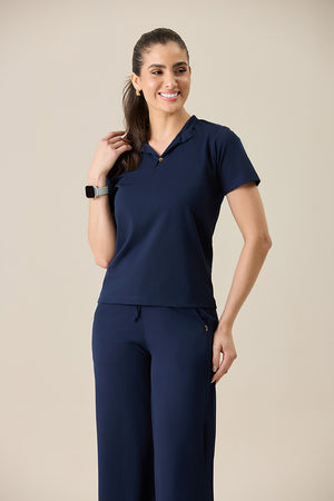 Scrub Feminino Ingrid  - Marinho