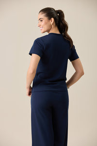 Scrub Feminino Ingrid  - Marinho