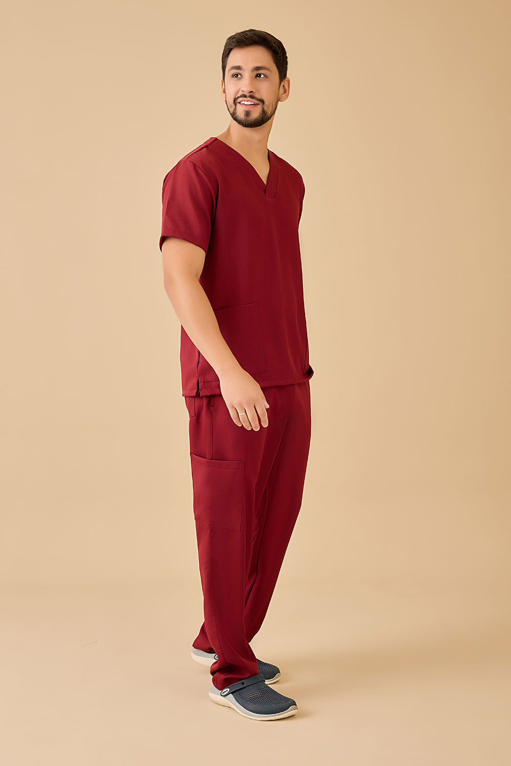 Scrub masculino André cor vinho - foto 2