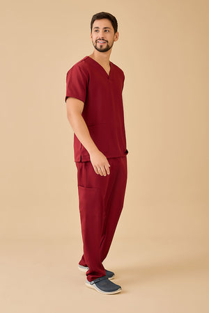 Scrub Masculino Andre - Vinho