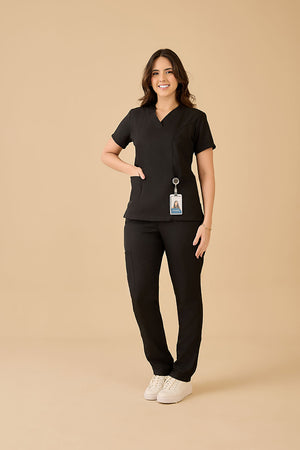 Scrub Feminino Jamile - Preto