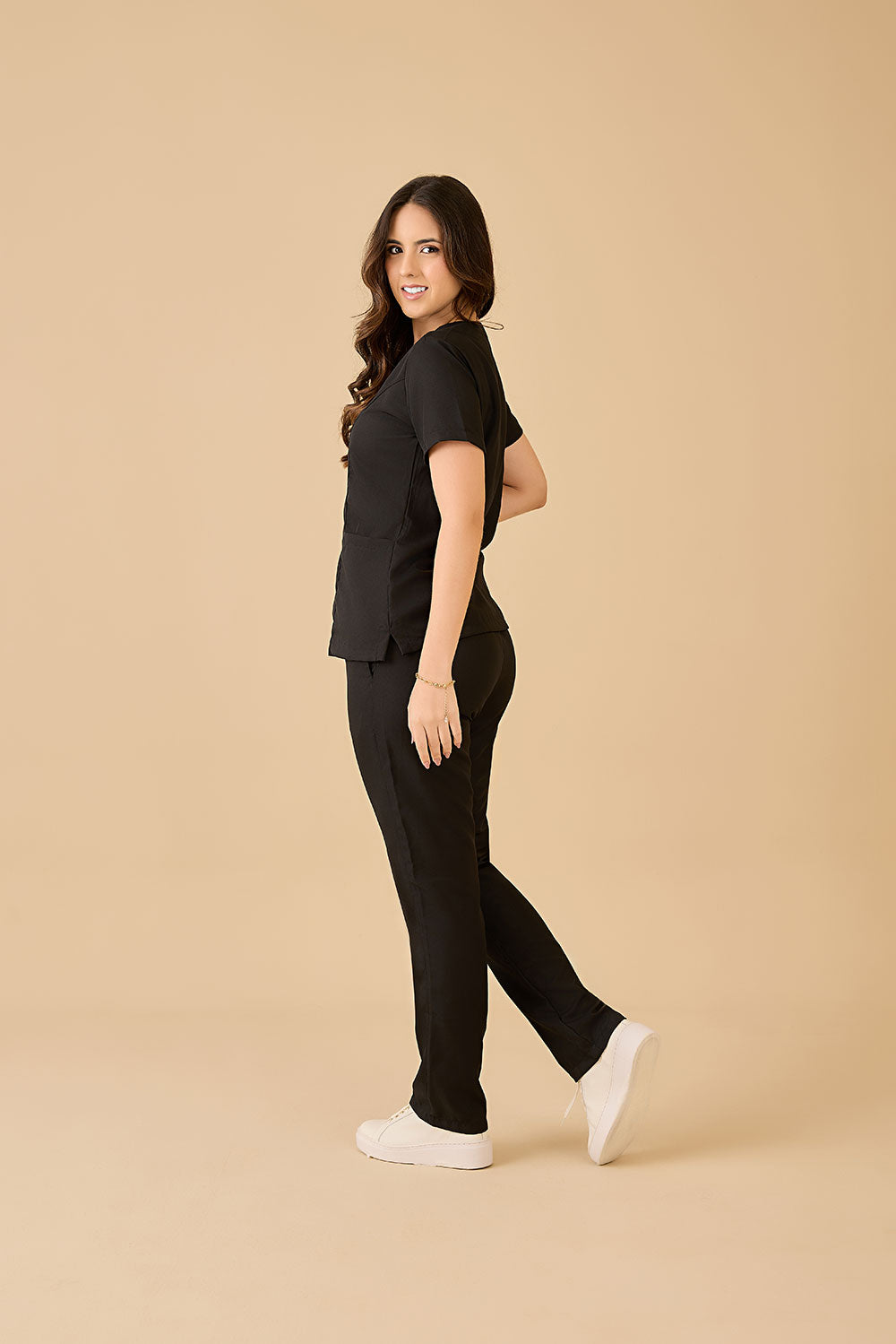 Scrub feminino Jamile cor preto - foto 3