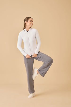 Jaqueta Feminina Bomber Noemi - Branco