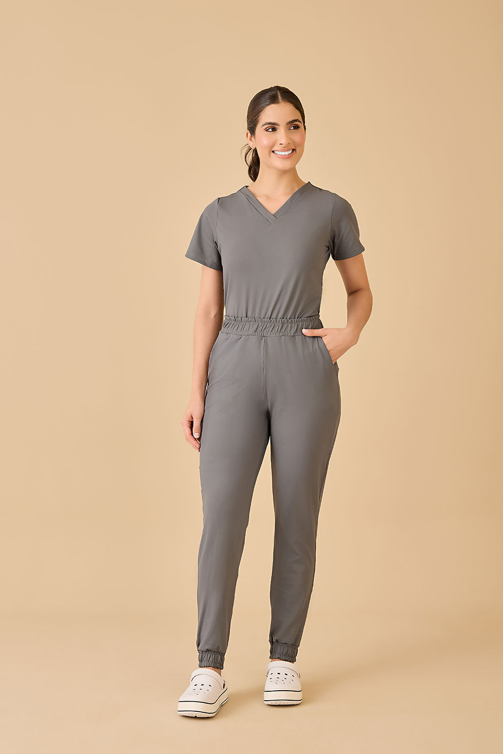 Scrub feminino Anny cor grafite - foto 3